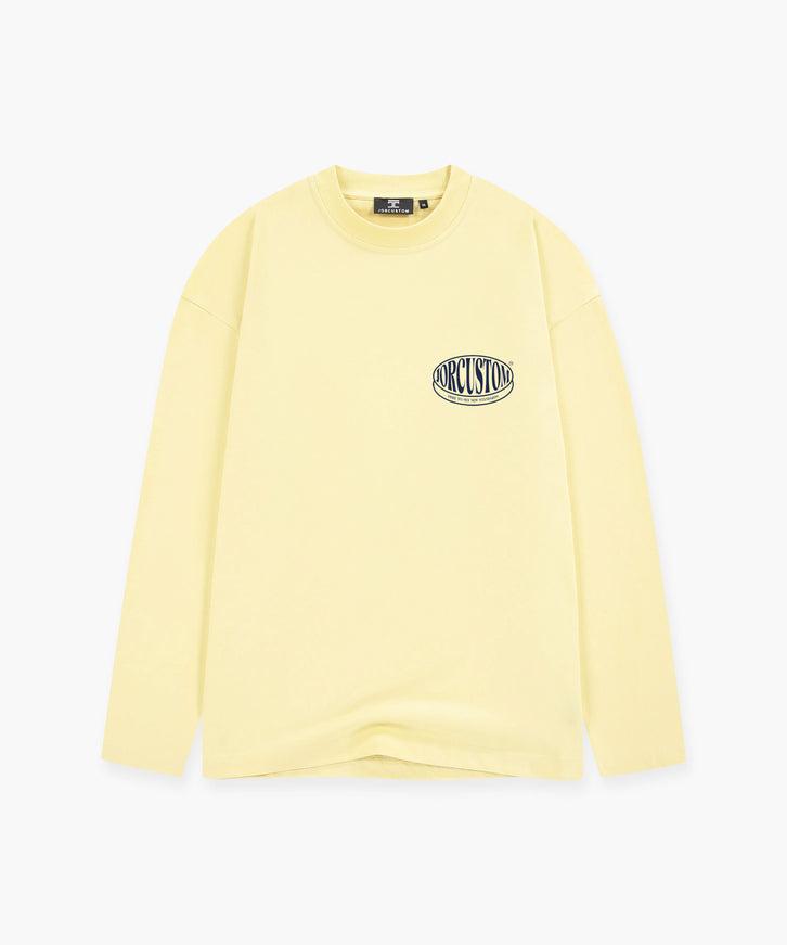 Jorcustom Jorcustom Longsleeve Stretched SS26 Vintage Yellow