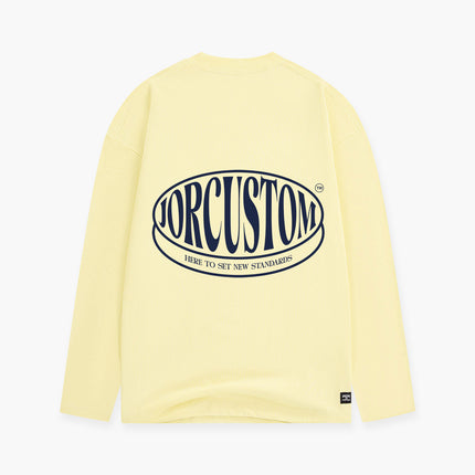 Jorcustom Jorcustom Longsleeve Stretched SS26 Vintage Yellow