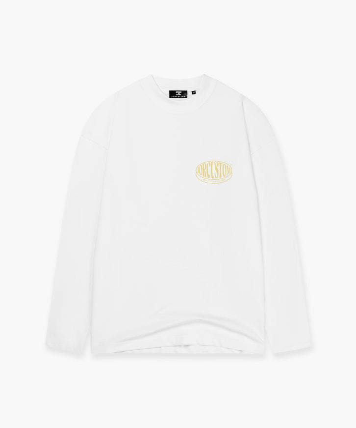 Jorcustom Jorcustom Longsleeve Stretched SS26 White