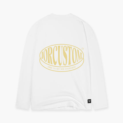Jorcustom Jorcustom Longsleeve Stretched SS26 White