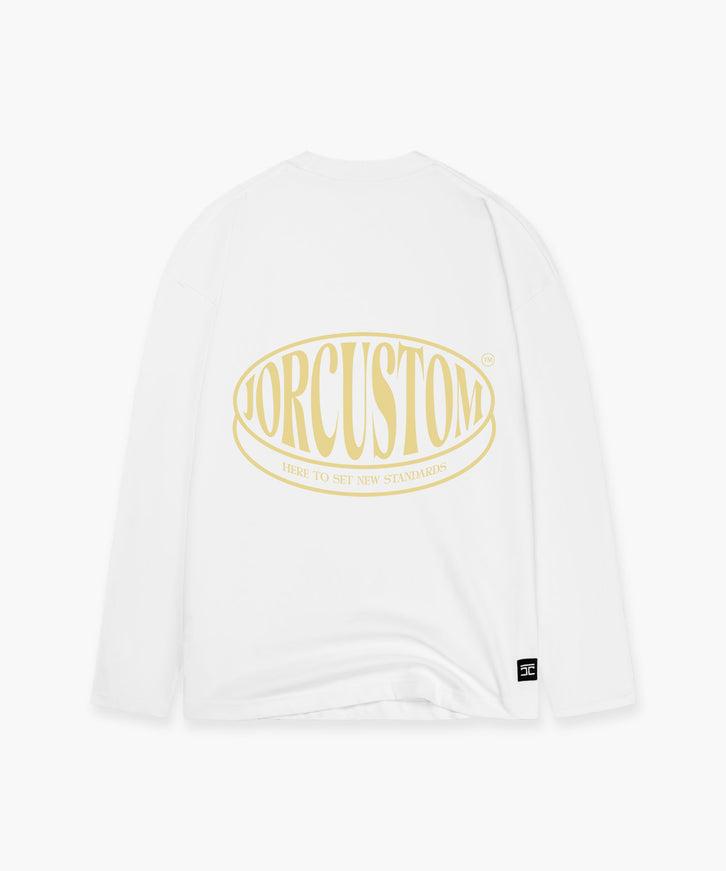 Jorcustom Jorcustom Longsleeve Stretched SS26 White