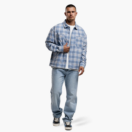 Jorcustom Jorcustom Overshirt Flannel FW26 Bounty Blue