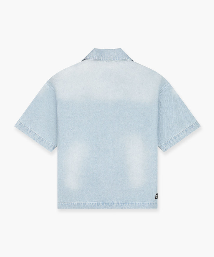 Jorcustom Jorcustom Short Sleeve Jacket Custom Society SS26 Light Blue