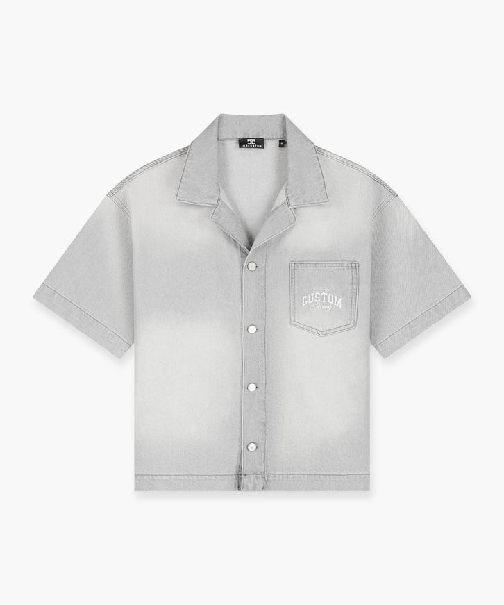 Jorcustom Jorcustom Short Sleeve Jacket Custom Society SS26 Light Grey
