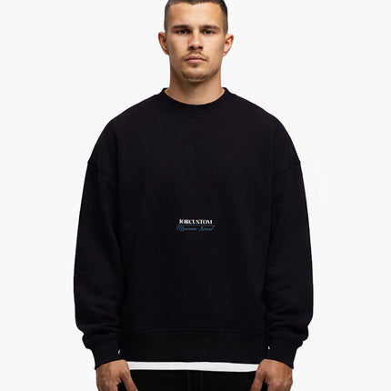 Jorcustom Jorcustom Sweater Crewneck Fleece SkiGlass FW26 Black