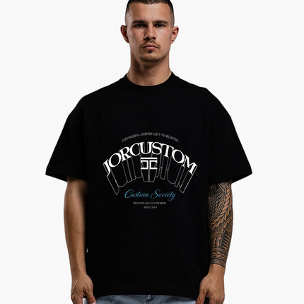 Jorcustom Jorcustom T-Shirt Individuality FW26 Black