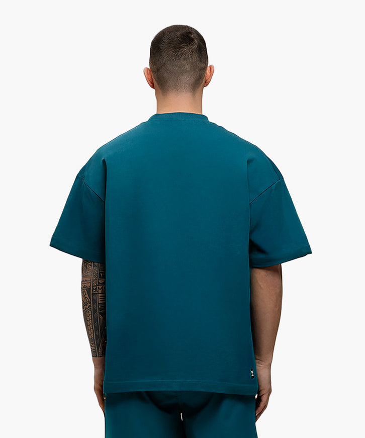 Jorcustom Jorcustom T-Shirt Loose Fit Custom Society  SS26 Teal