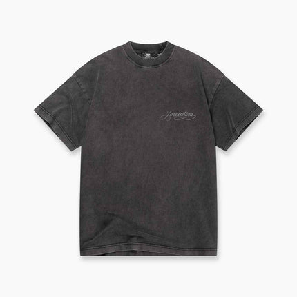 Jorcustom Jorcustom T-Shirt Loose Fit Handscript SS26 Acid Grey