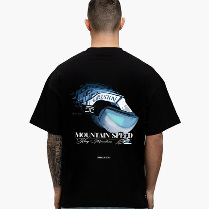 Jorcustom Jorcustom T-Shirt Loose Fit SkiGlass FW26 Black