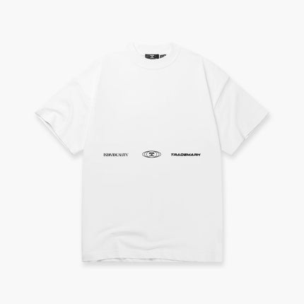 Jorcustom Jorcustom T-Shirt Loose Fit UncommonMinds SS26 White Grey/ Melange
