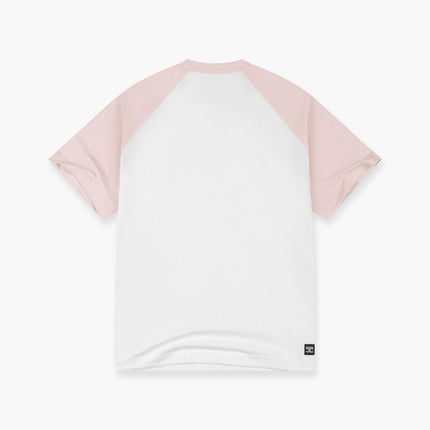 Jorcustom Jorcustom T-Shirt Raglan SS26 White-AshPink