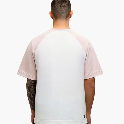 Jorcustom Jorcustom T-Shirt Raglan SS26 White-AshPink