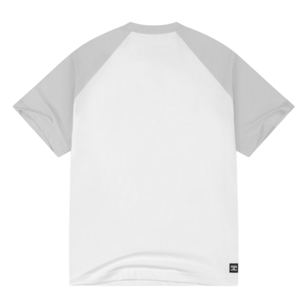 Jorcustom Jorcustom T-Shirt Raglan SS26 White-Grey