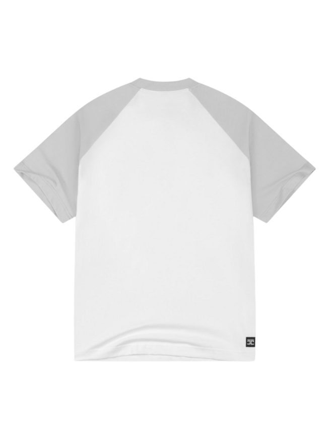 Jorcustom Jorcustom T-Shirt Raglan SS26 White-Grey