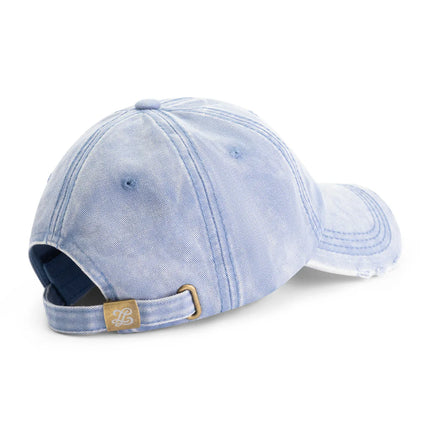 Lueur Lueur Cap Washed Distressed FW25 Blue