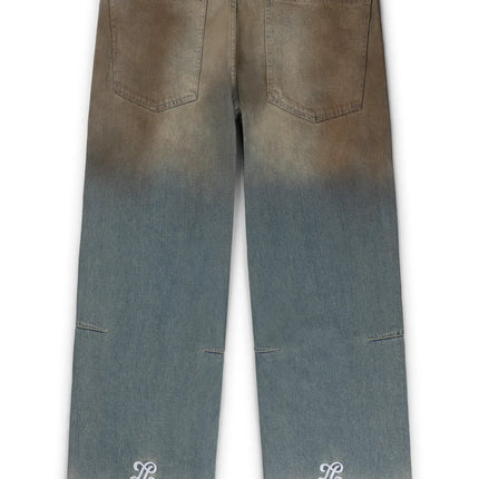 Lueur Lueur Jeans Baggy Mud Wash SS26 Blue