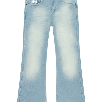 Lueur Lueur Jeans Flare Verdeen FW25 Blue