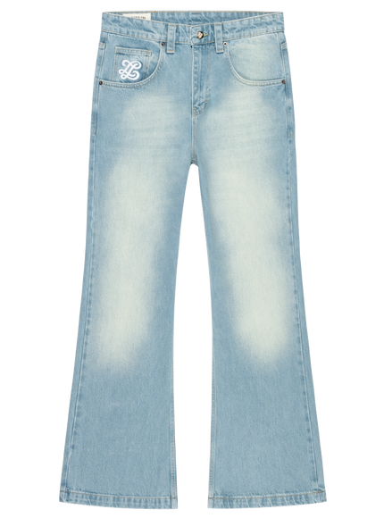 Lueur Lueur Jeans Flare Verdeen FW25 Blue