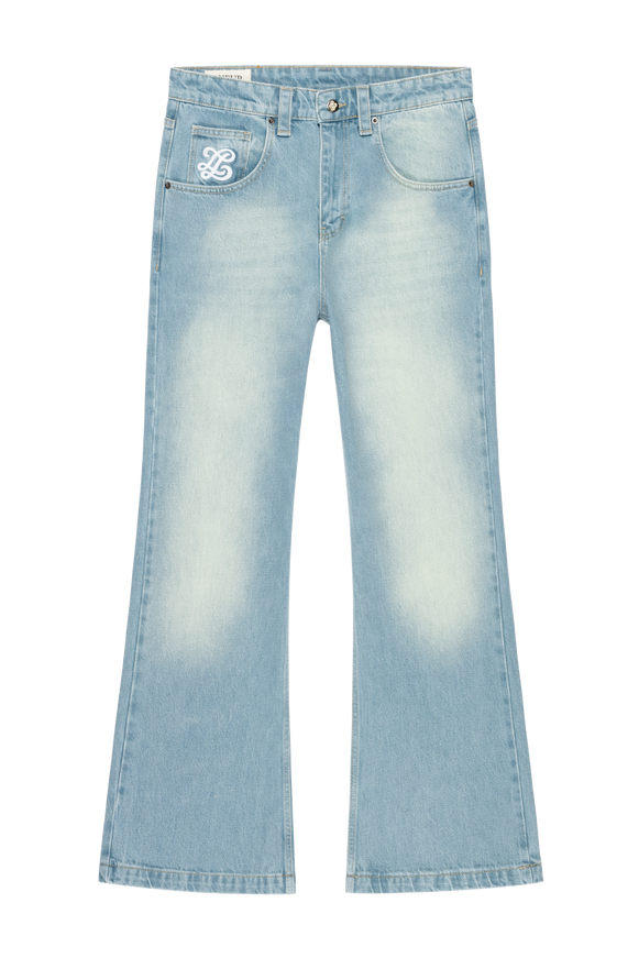 Lueur Lueur Jeans Flare Verdeen FW25 Blue