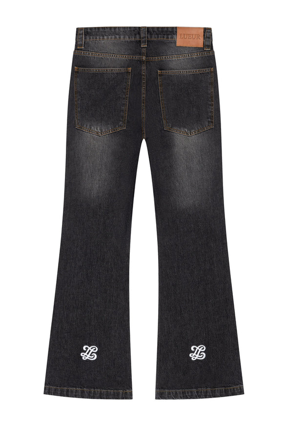 Lueur Lueur Jeans Flare Verdeen FW25 Grey