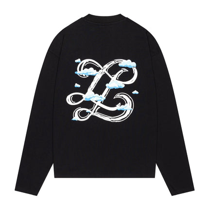 Lueur Lueur Longsleeve Cloud Monogram FW25 Black