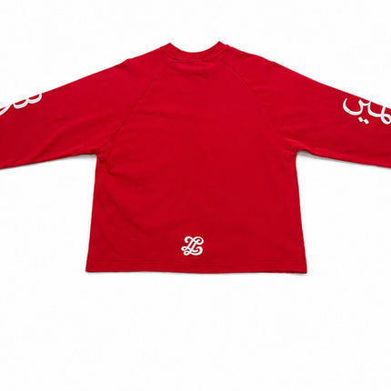 Lueur Lueur Longsleeve Eagle of Egypt FW26 Red