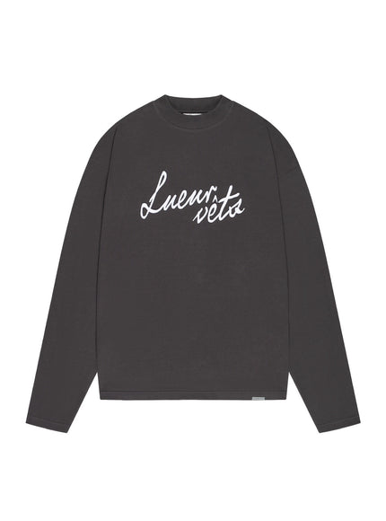 Lueur Lueur Longsleeve Vets FW25 Grey