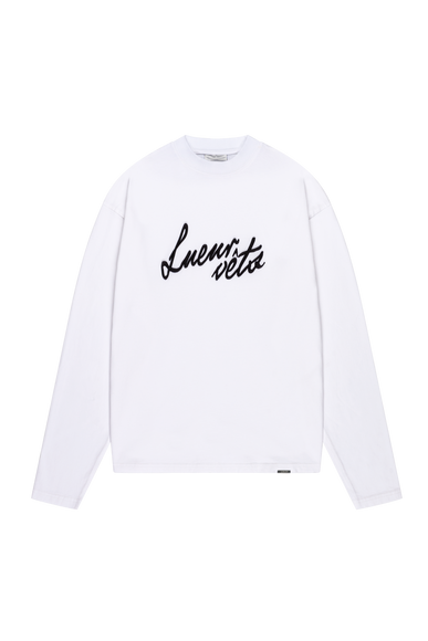 Lueur Lueur Longsleeve Vets FW25 White
