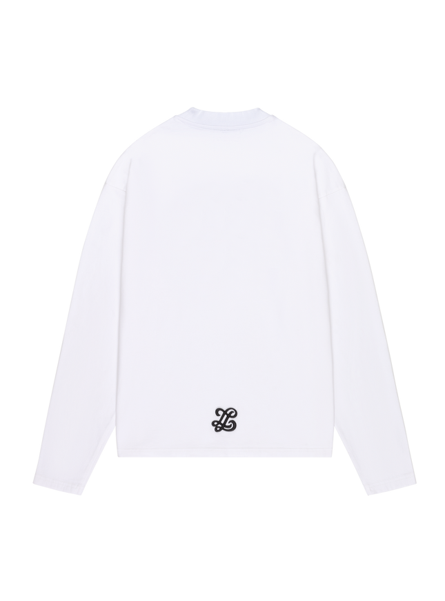 Lueur Lueur Longsleeve Vets FW25 White