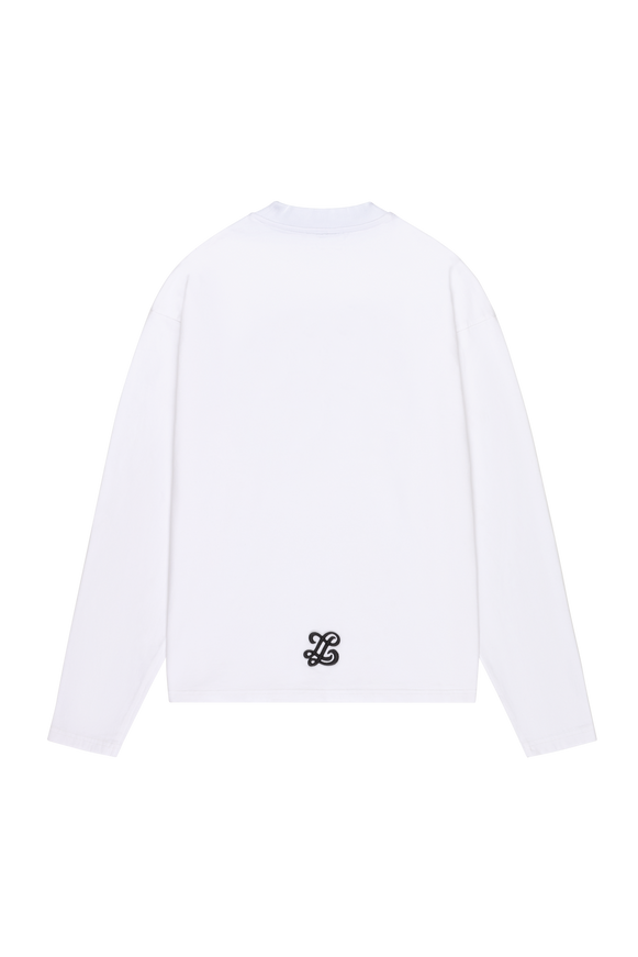 Lueur Lueur Longsleeve Vets FW25 White