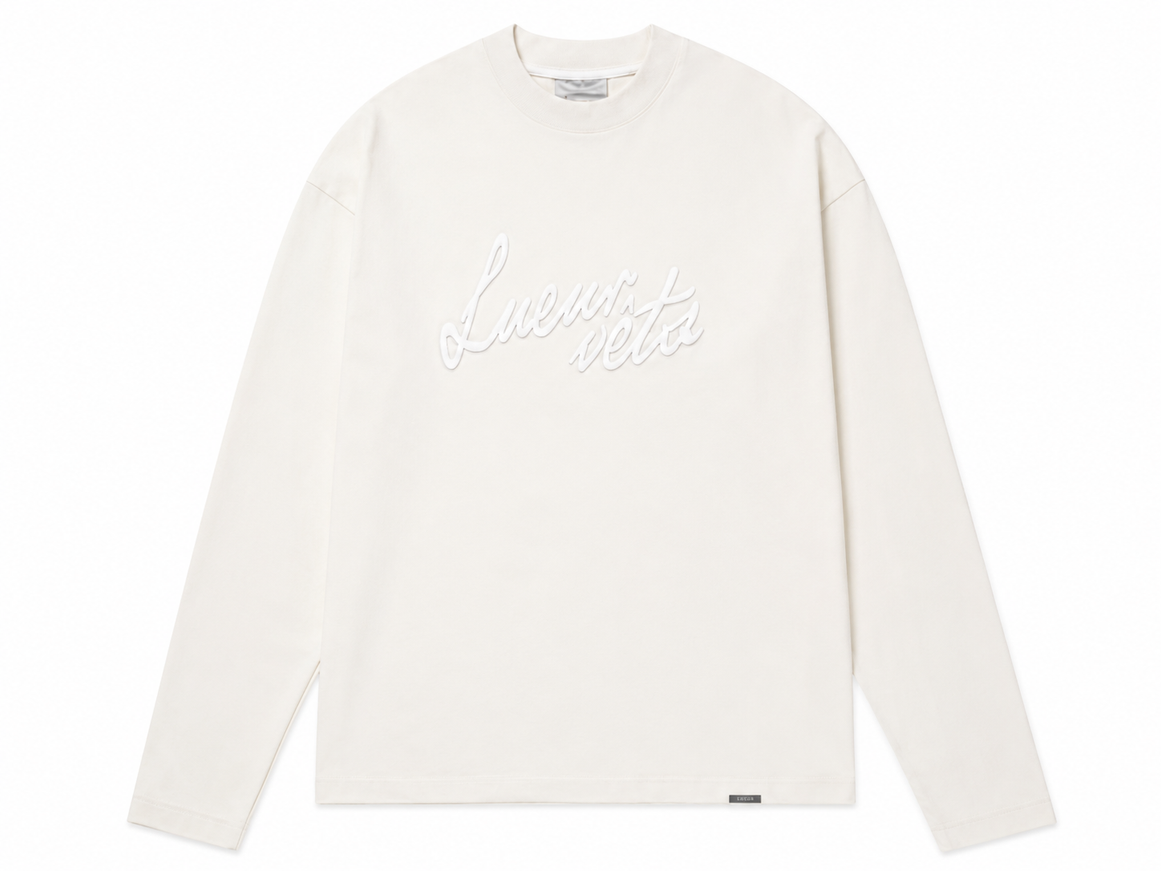 Lueur Lueur Longsleeve Vets Raglan SS26 Off-White