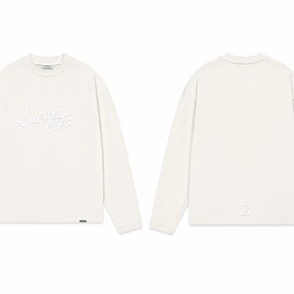 Lueur Lueur Longsleeve Vets Raglan SS26 Off-White