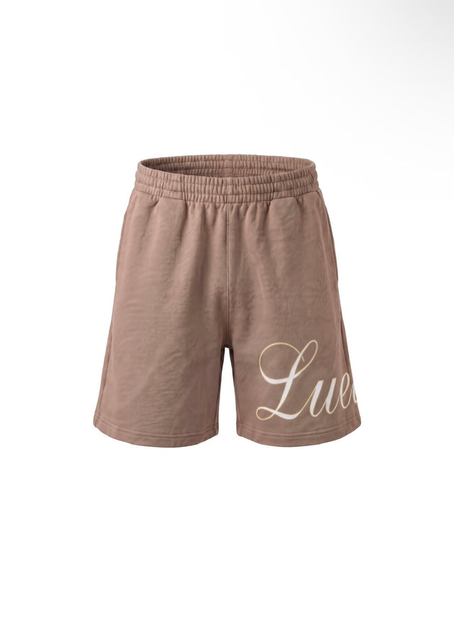 Lueur Lueur Short Script SS26 Beige