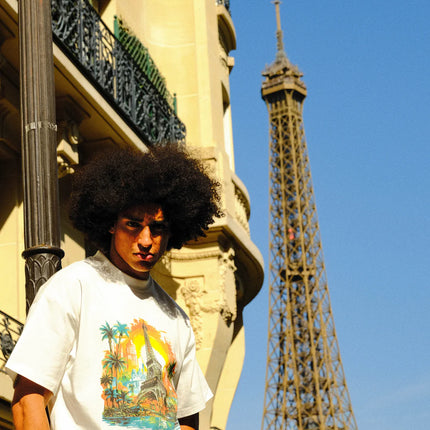 Lueur Lueur T-Shirt Eifel Tower FW25 White