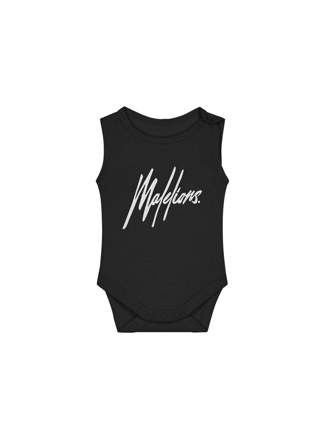 Malelions Malelions Junior Baby Bodysuit Black