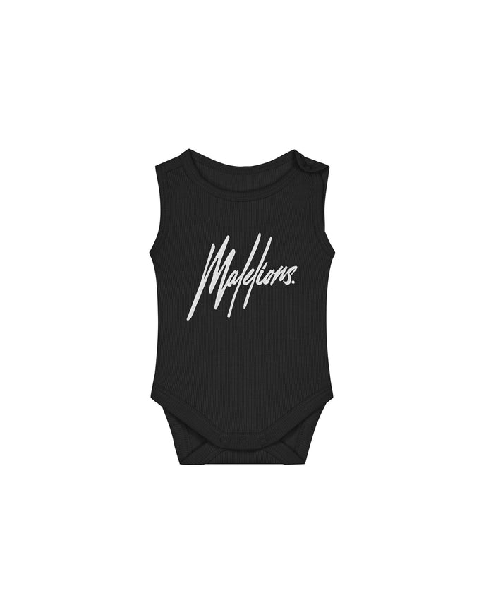 Malelions Malelions Junior Baby Bodysuit Black