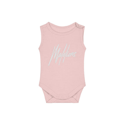 Malelions Malelions Junior Baby Bodysuit Light Pink