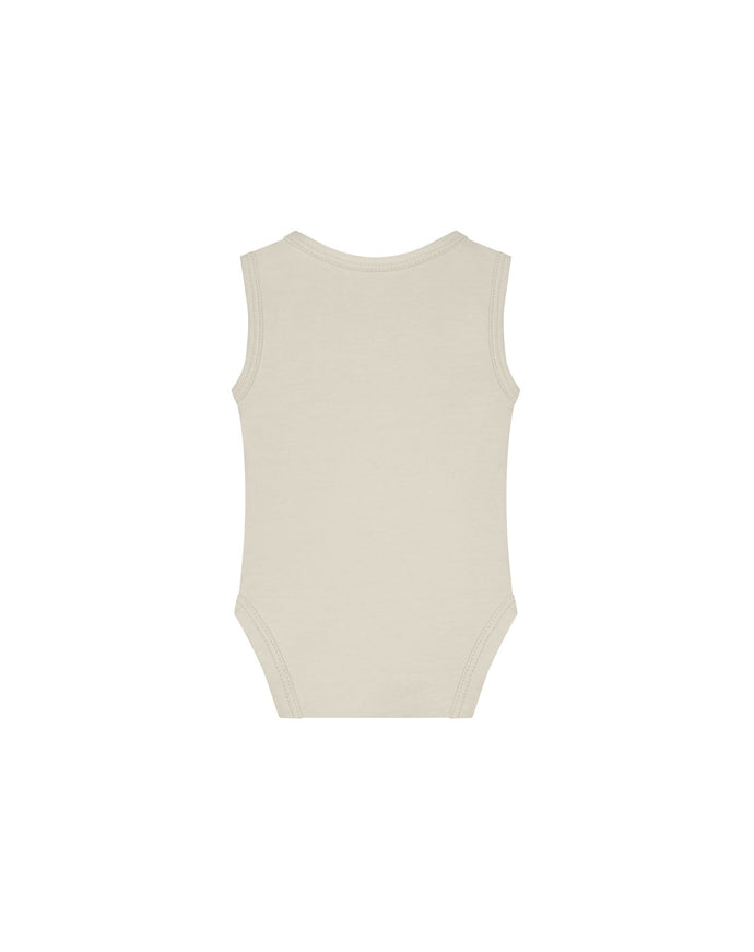 Malelions Malelions Junior Baby Bodysuit Signature Beige