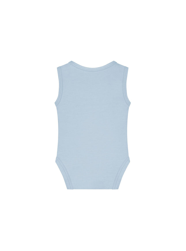 Malelions Malelions Junior Baby Bodysuit Signature Light Blue