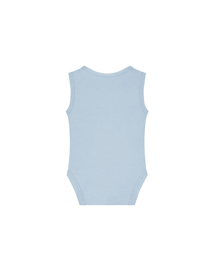 Malelions Malelions Junior Baby Bodysuit Signature Light Blue