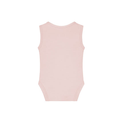 Malelions Malelions Junior Baby Bodysuit Signature Light Pink