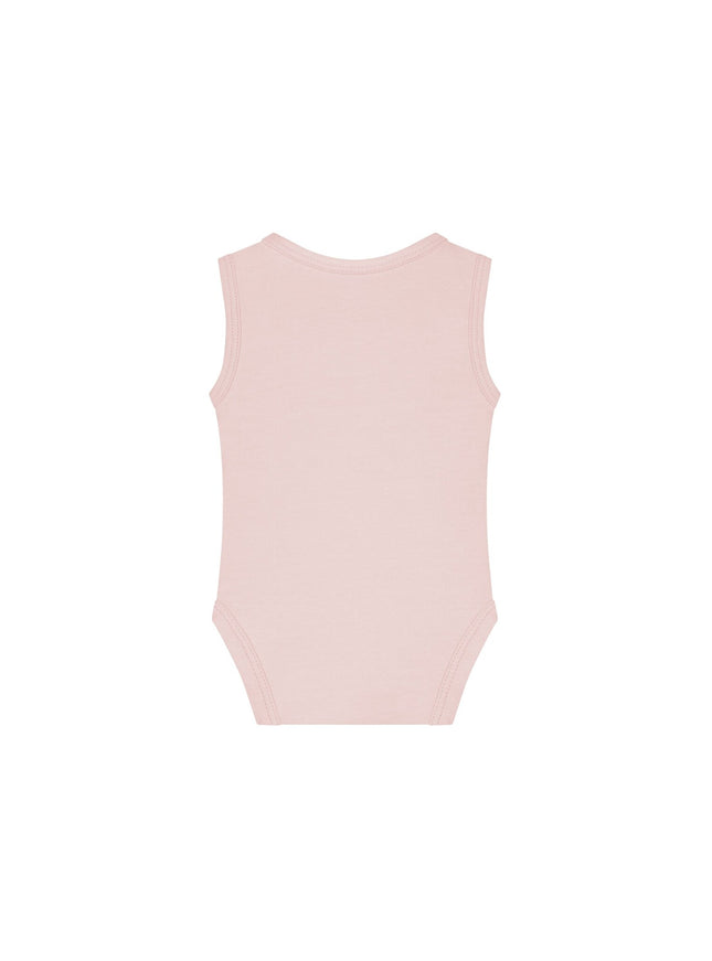 Malelions Malelions Junior Baby Bodysuit Signature Light Pink