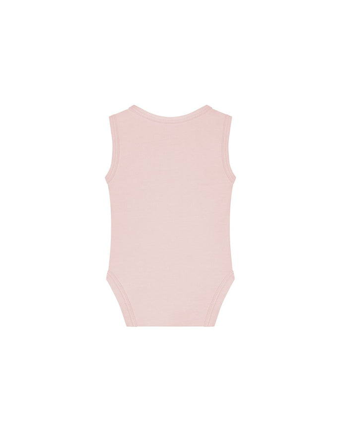 Malelions Malelions Junior Baby Bodysuit Signature Light Pink