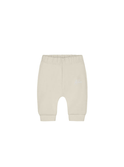 Malelions Malelions Junior Baby Trackpants Signature Beige