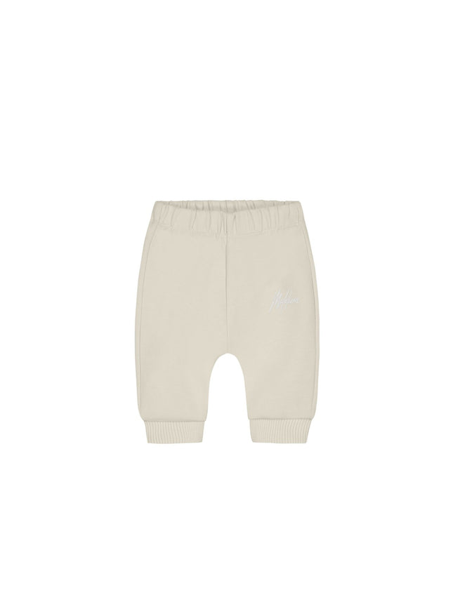 Malelions Malelions Junior Baby Trackpants Signature Beige