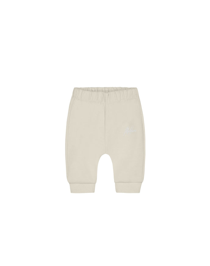 Malelions Malelions Junior Baby Trackpants Signature Beige