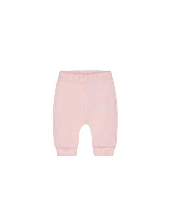 Malelions Malelions Junior Baby Trackpants Signature Light Pink