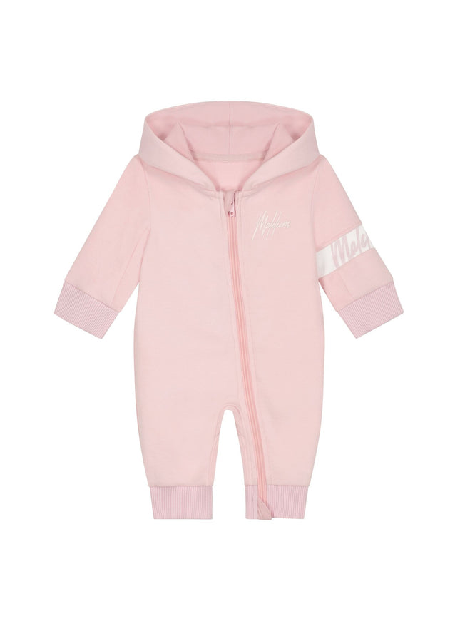 Malelions Malelions Junior Baby Tracksuit Captain Light Pink