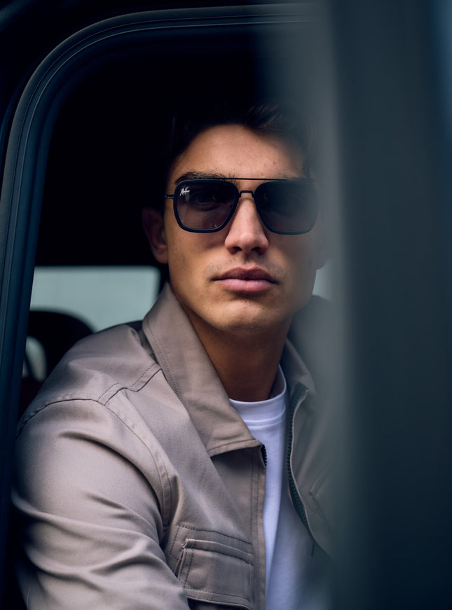 Malelions Malelions Sunglasses Abstract FW25 Black