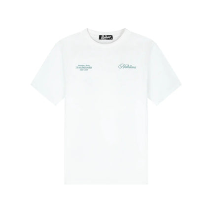 Malelions Malelions T-Shirt Champagne SS25 White